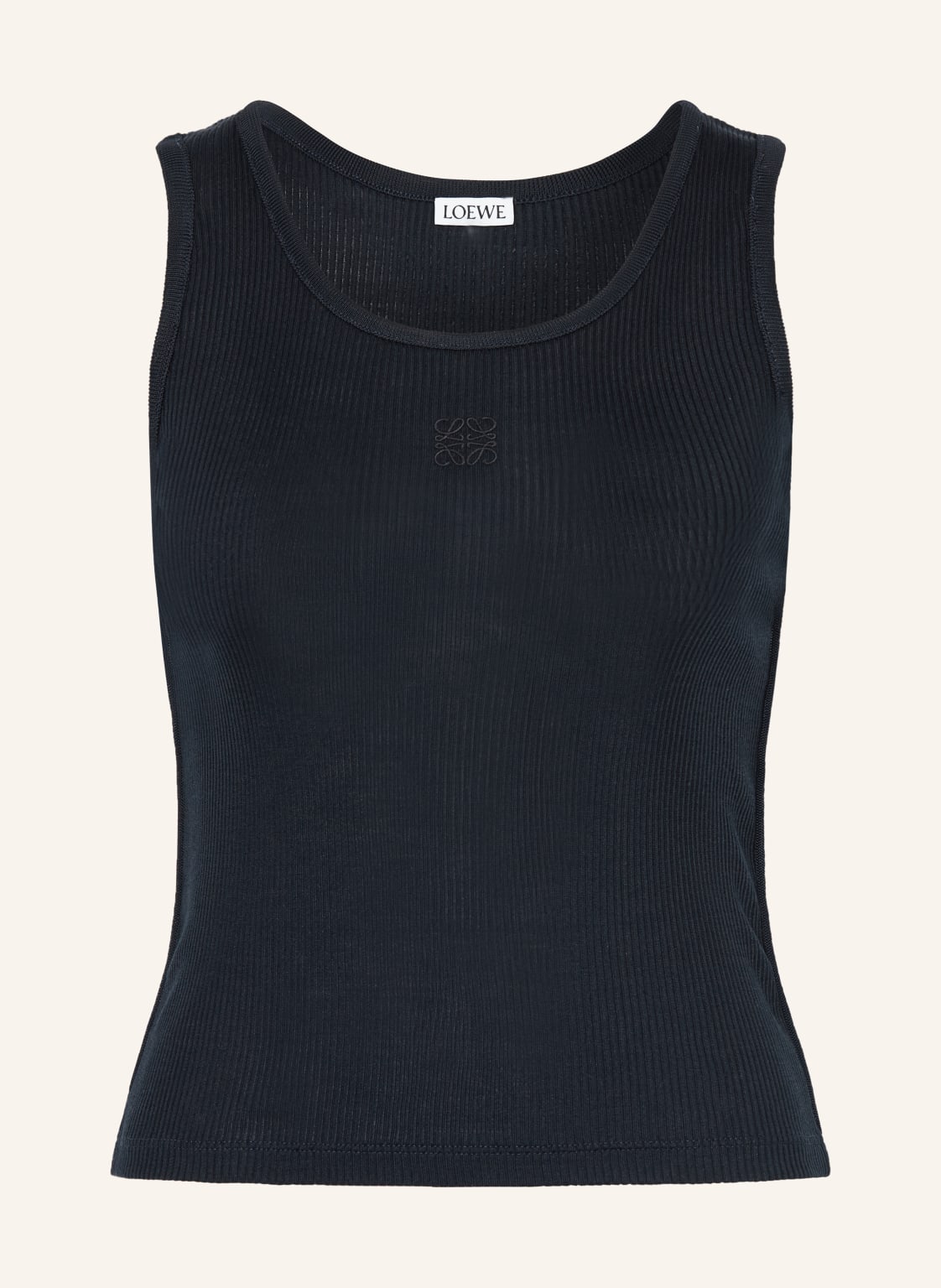 Loewe Stricktop Aus Seide blau Loewe Stricktop Aus Seide blau von Loewe