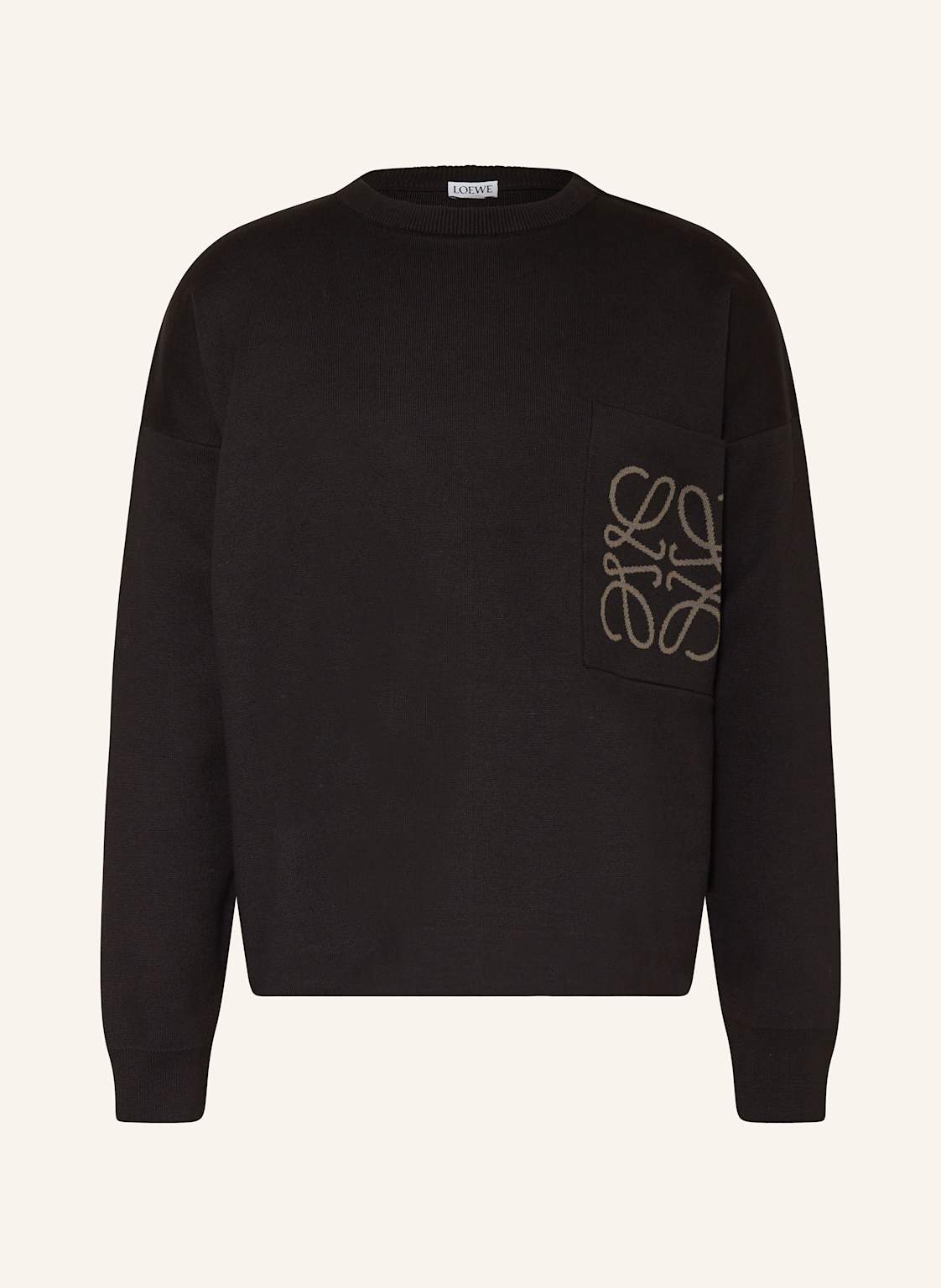 Loewe Sweatshirt schwarz von Loewe