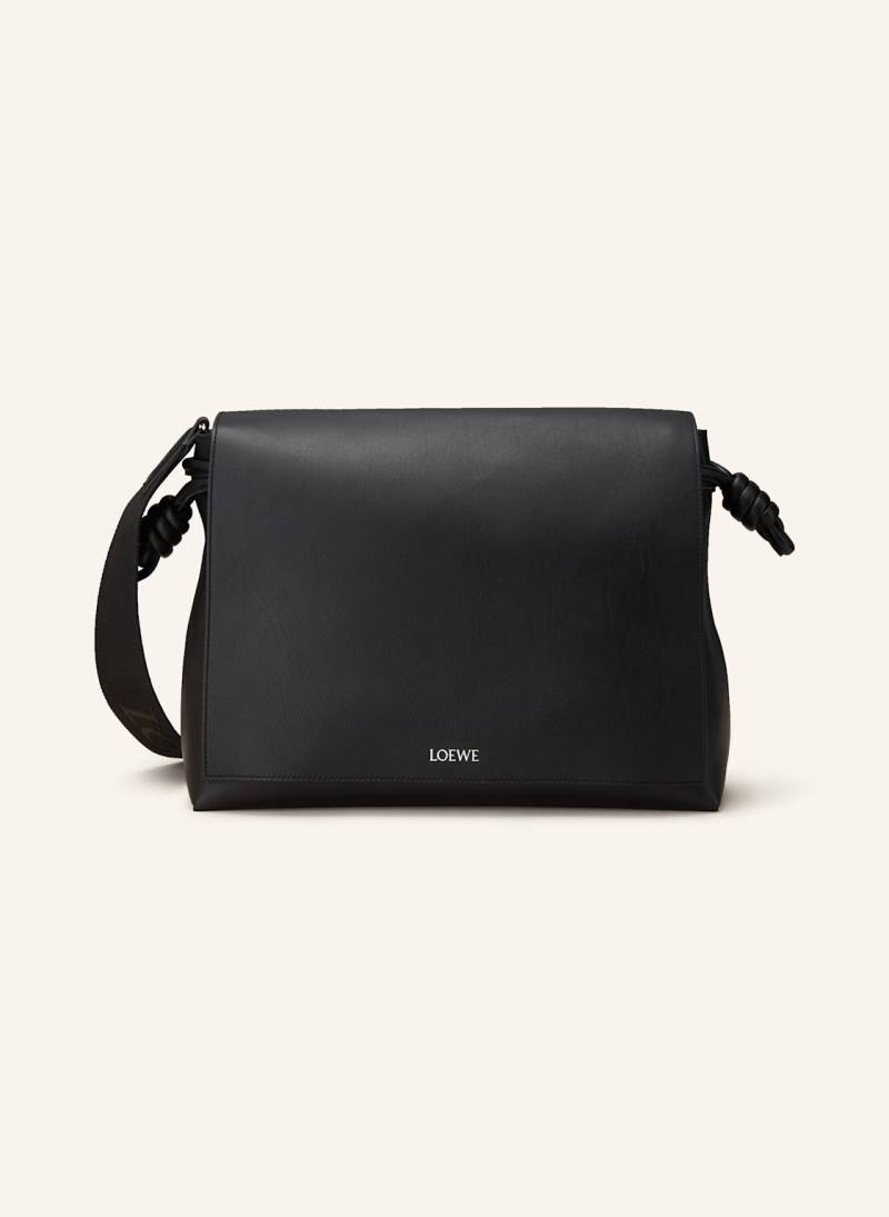 Loewe Umhängetasche Flamenco Satchel schwarz von Loewe