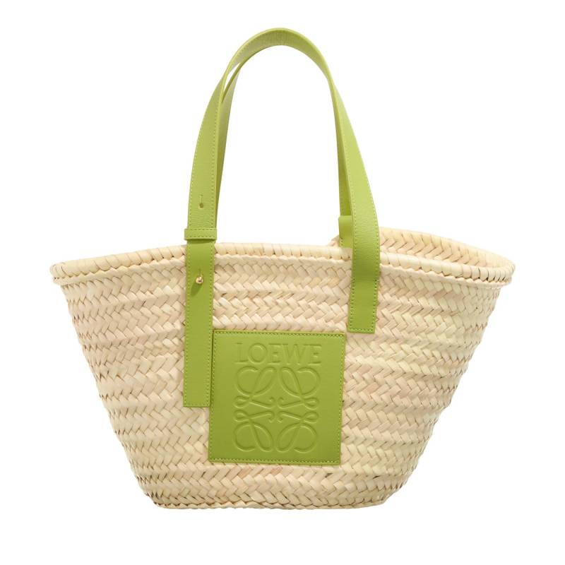 Loewe Schultertasche - Large Basket Bag - Gr. unisize - in Beige - für Damen von Loewe