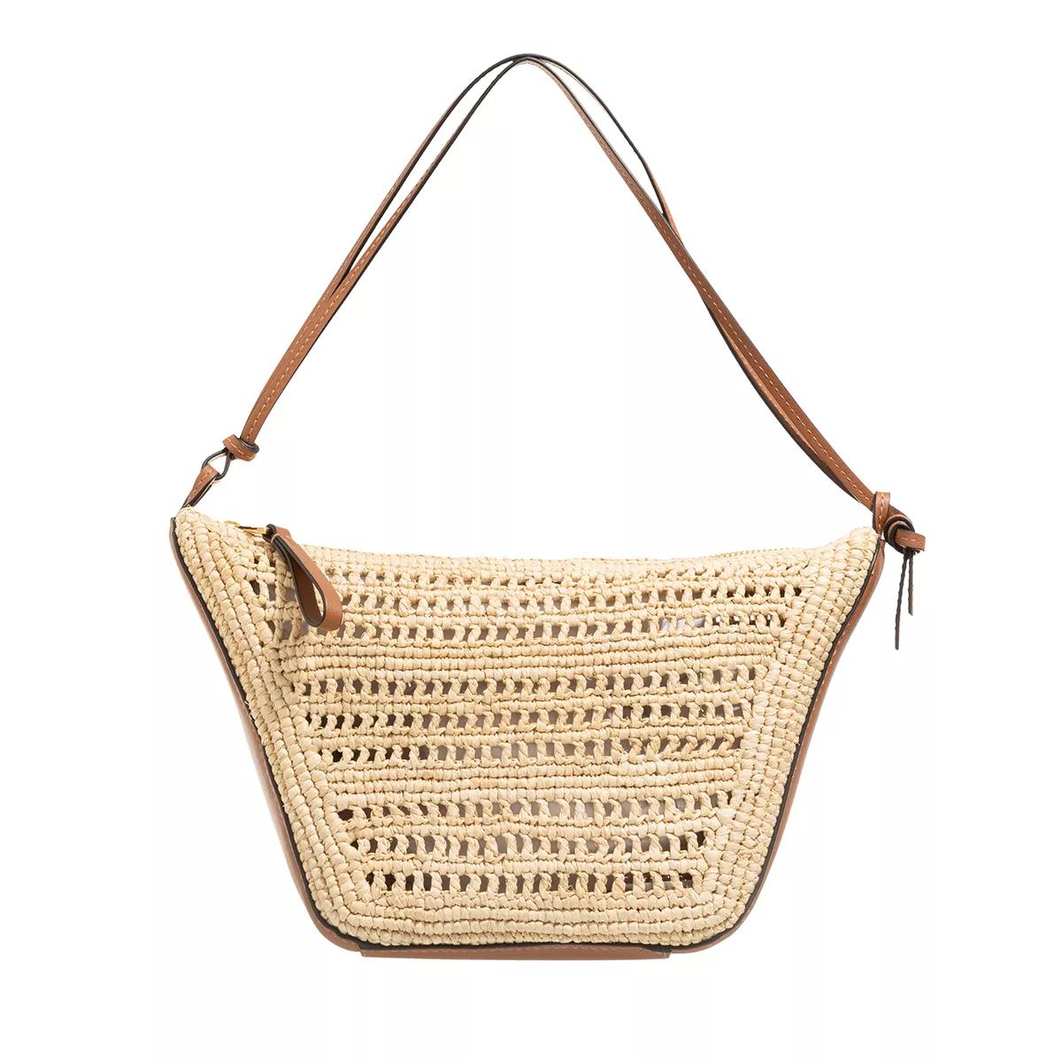 Loewe Umhängetasche - Mini Hammock Hobo Bag - Gr. unisize - in Beige - für Damen von Loewe