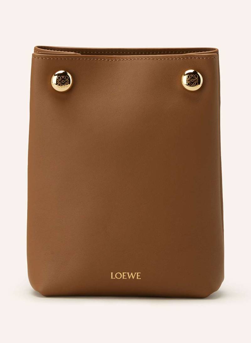 Loewe Umhängetasche Pebble braun von Loewe