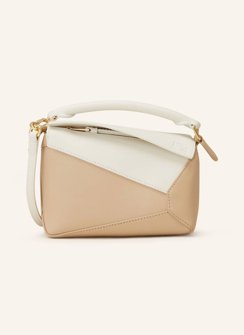 Loewe Umhängetasche Puzzle Edge Mini beige von Loewe