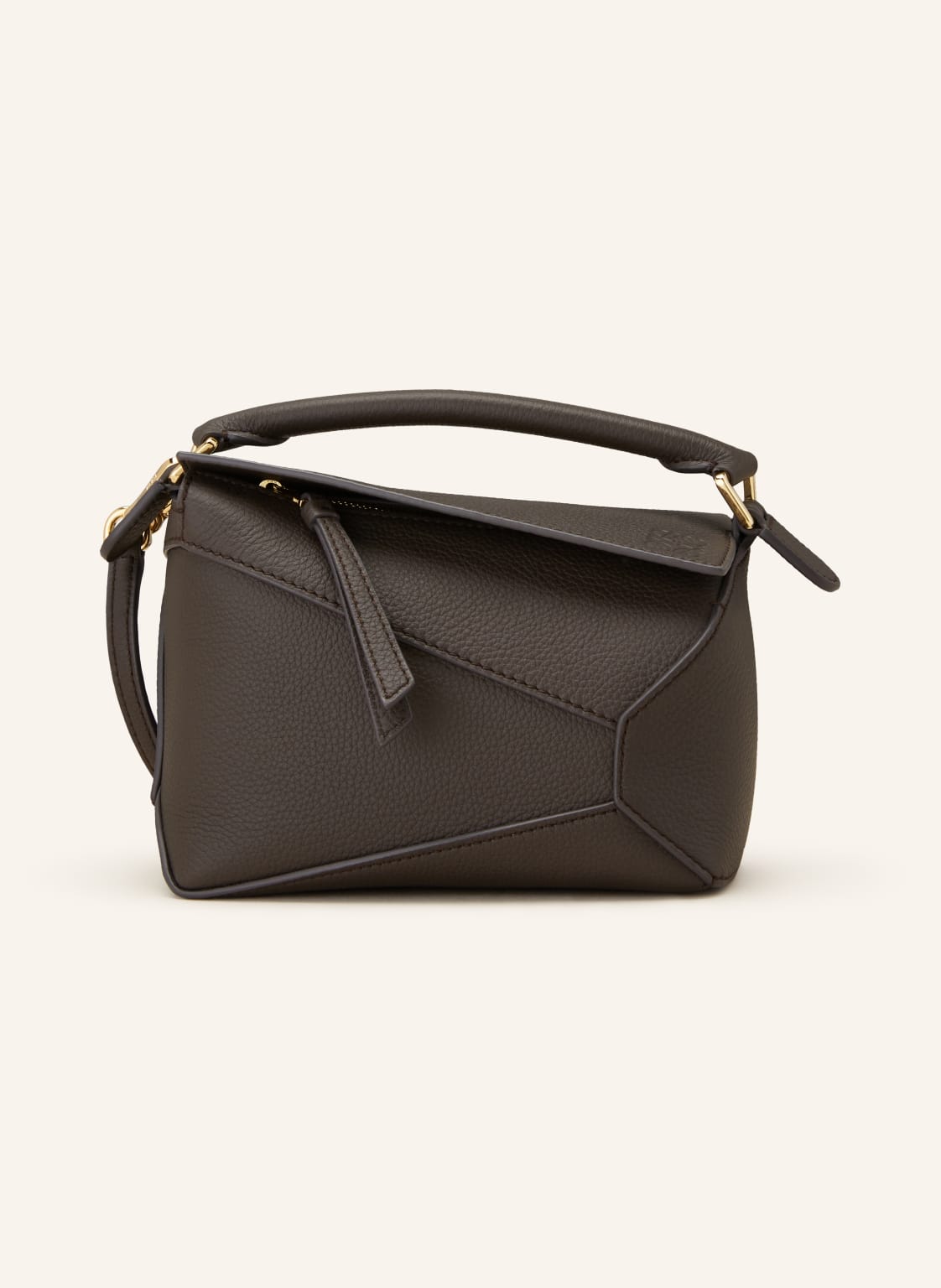 Loewe Umhängetasche Puzzle Edge Mini grau Loewe Umhängetasche Puzzle Edge Mini grau von Loewe