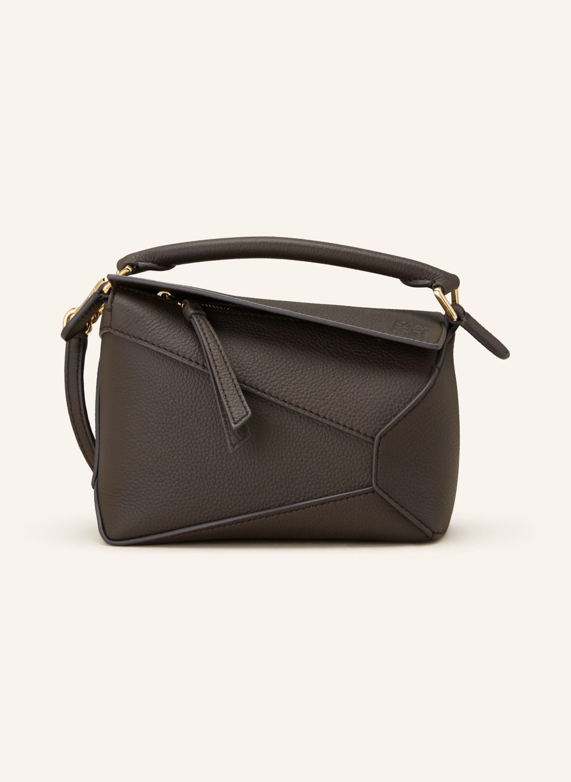 Loewe Umhängetasche Puzzle Edge Mini grau von Loewe