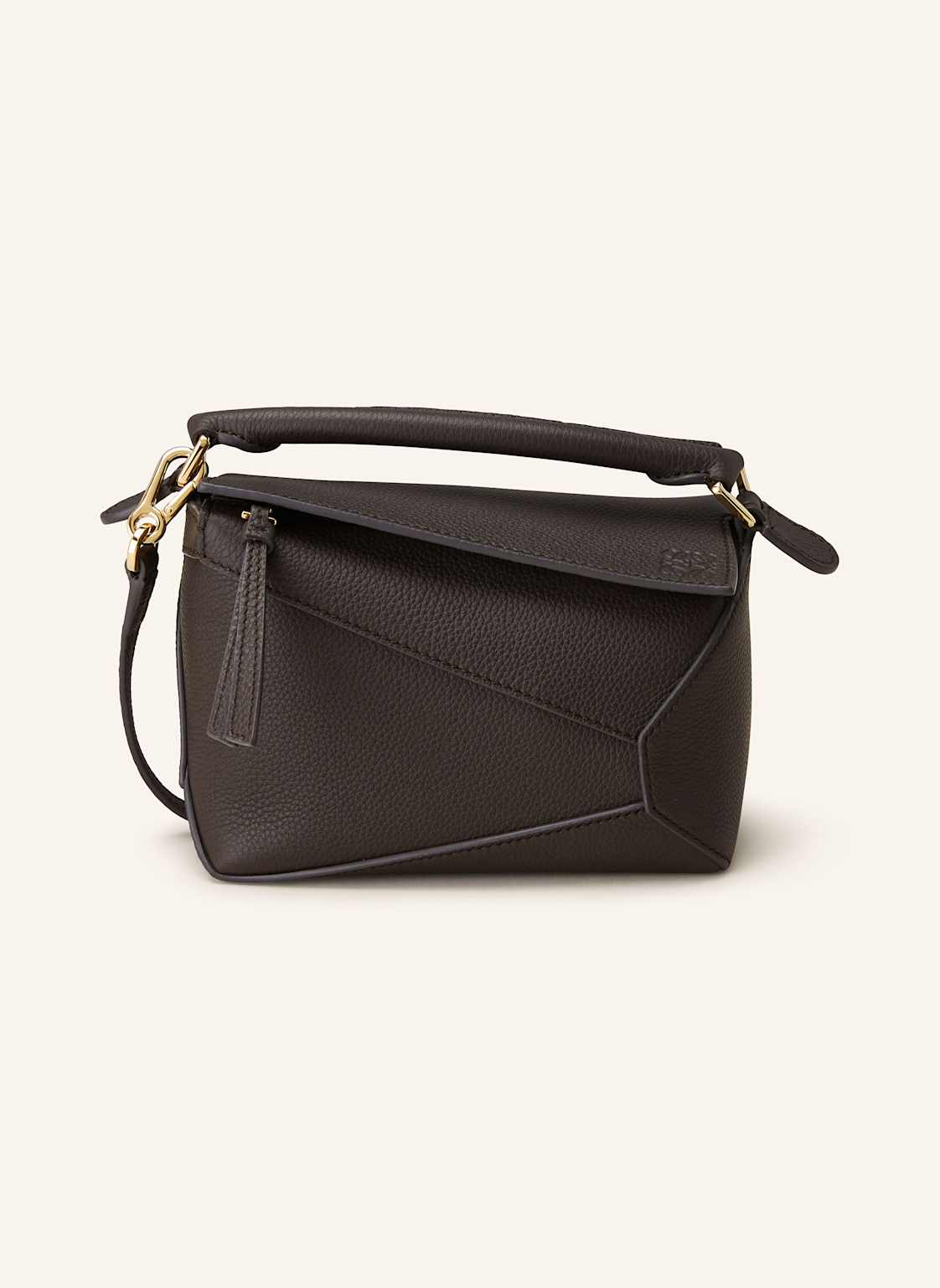 Loewe Umhängetasche Puzzle Edge Mini grau von Loewe