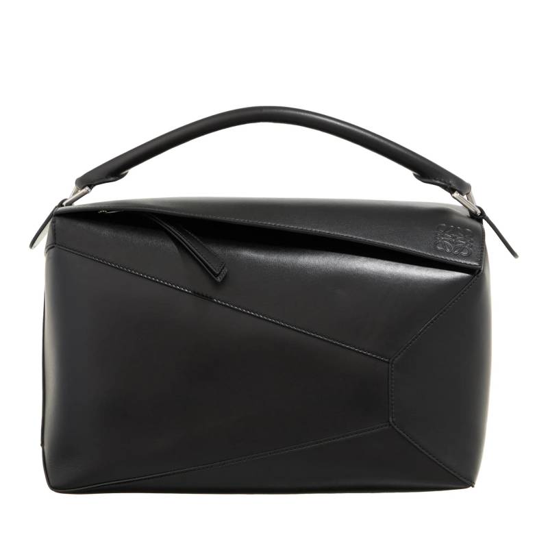 Loewe Umhängetasche - Puzzle Edge New Large Shoulder Bag - Gr. unisize - in Schwarz - für Damen von Loewe