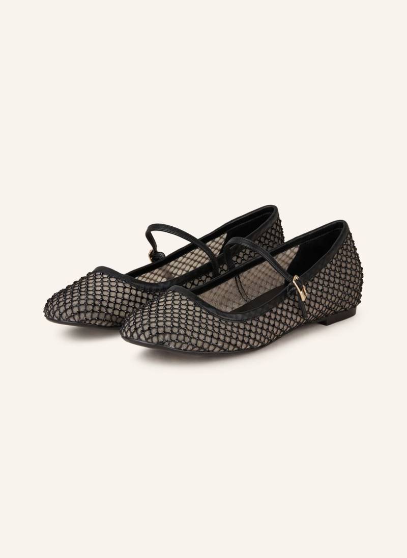 Lola Cruz Mary-Jane-Ballerinas schwarz von Lola Cruz