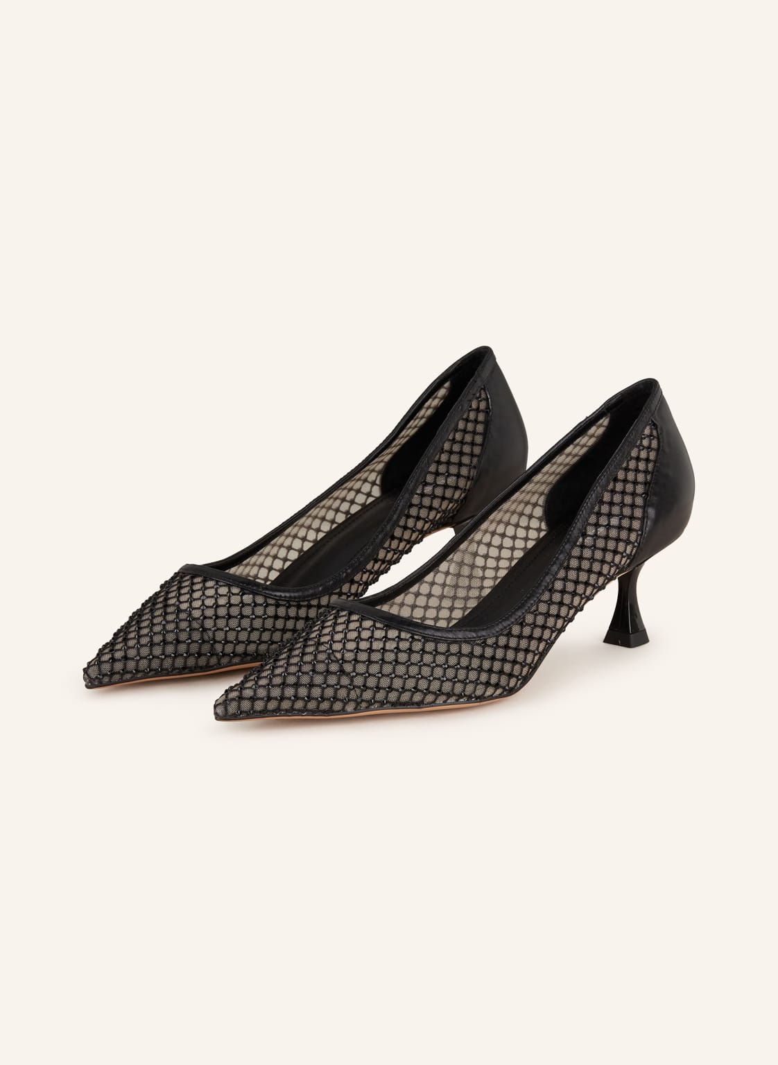 Lola Cruz Pumps Gilda Mit Schmucksteinen schwarz von Lola Cruz