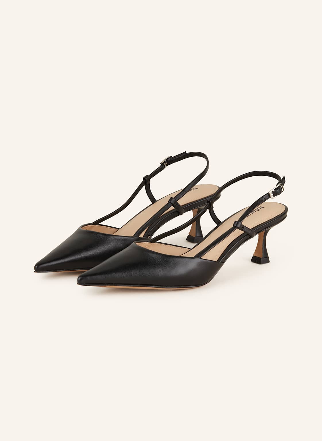 Lola Cruz Slingpumps Carmen schwarz Lola Cruz Slingpumps Carmen schwarz von Lola Cruz