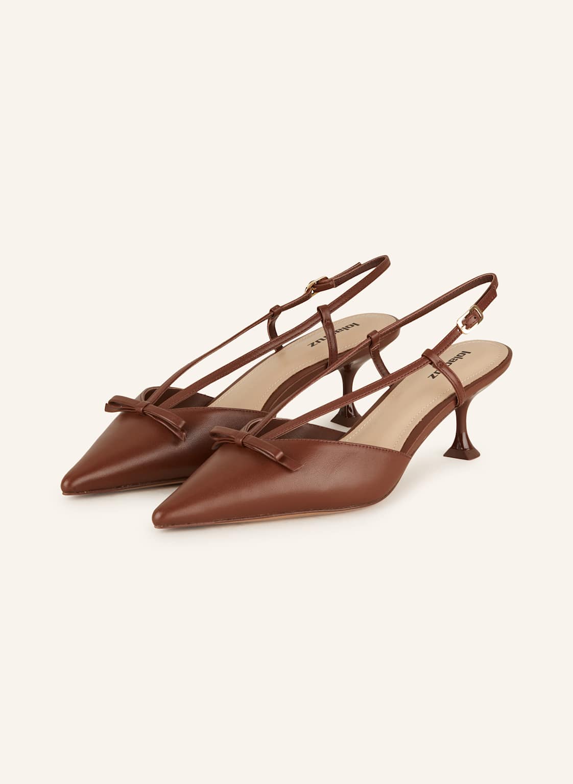 Lola Cruz Slingpumps braun von Lola Cruz