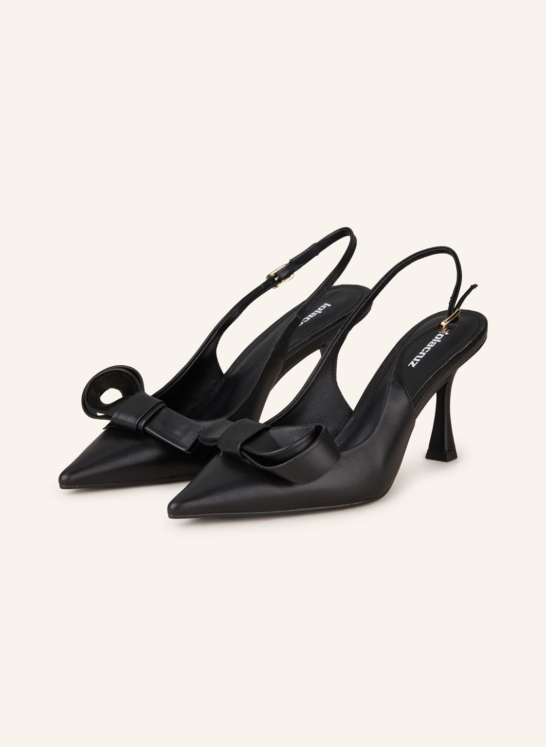 Lola Cruz Slingpumps schwarz von Lola Cruz