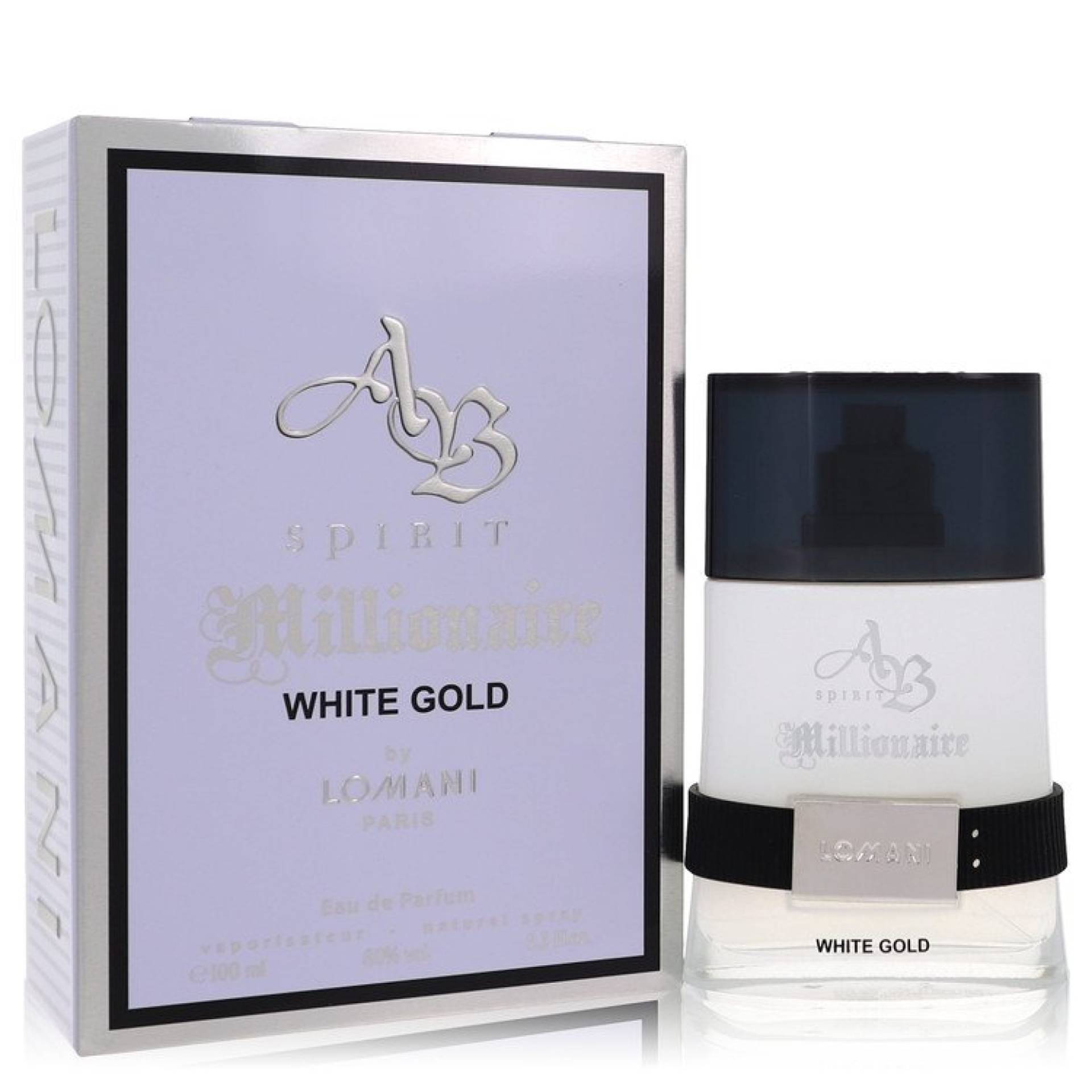 Lomani Ab Spirit Millionaire White Gold Eau De Parfum Spray 97 ml von Lomani