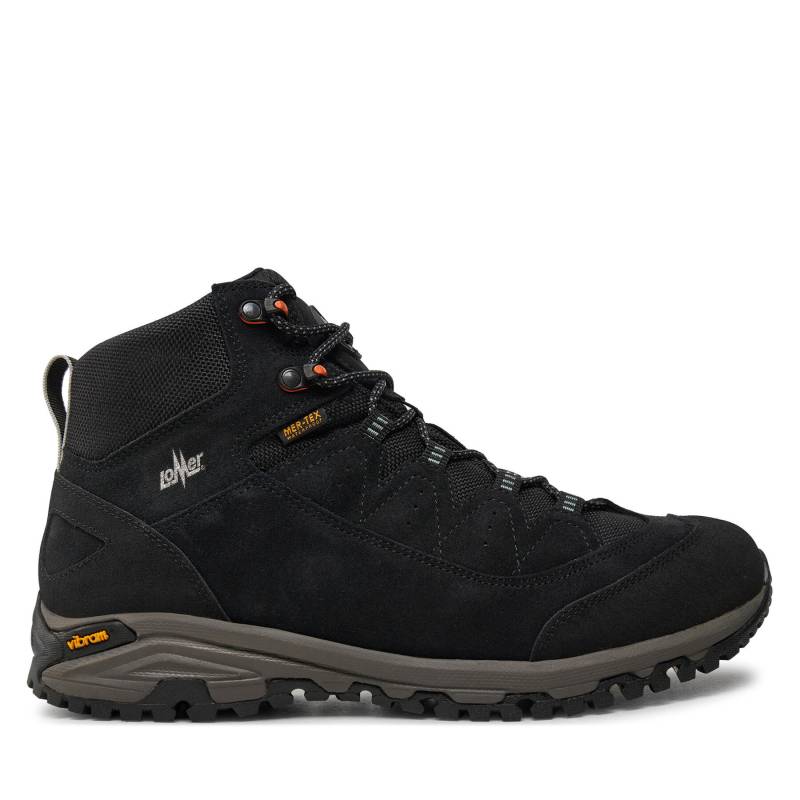 Trekkingschuhe Lomer Sella High Mtx Suede 30047/A Schwarz von Lomer