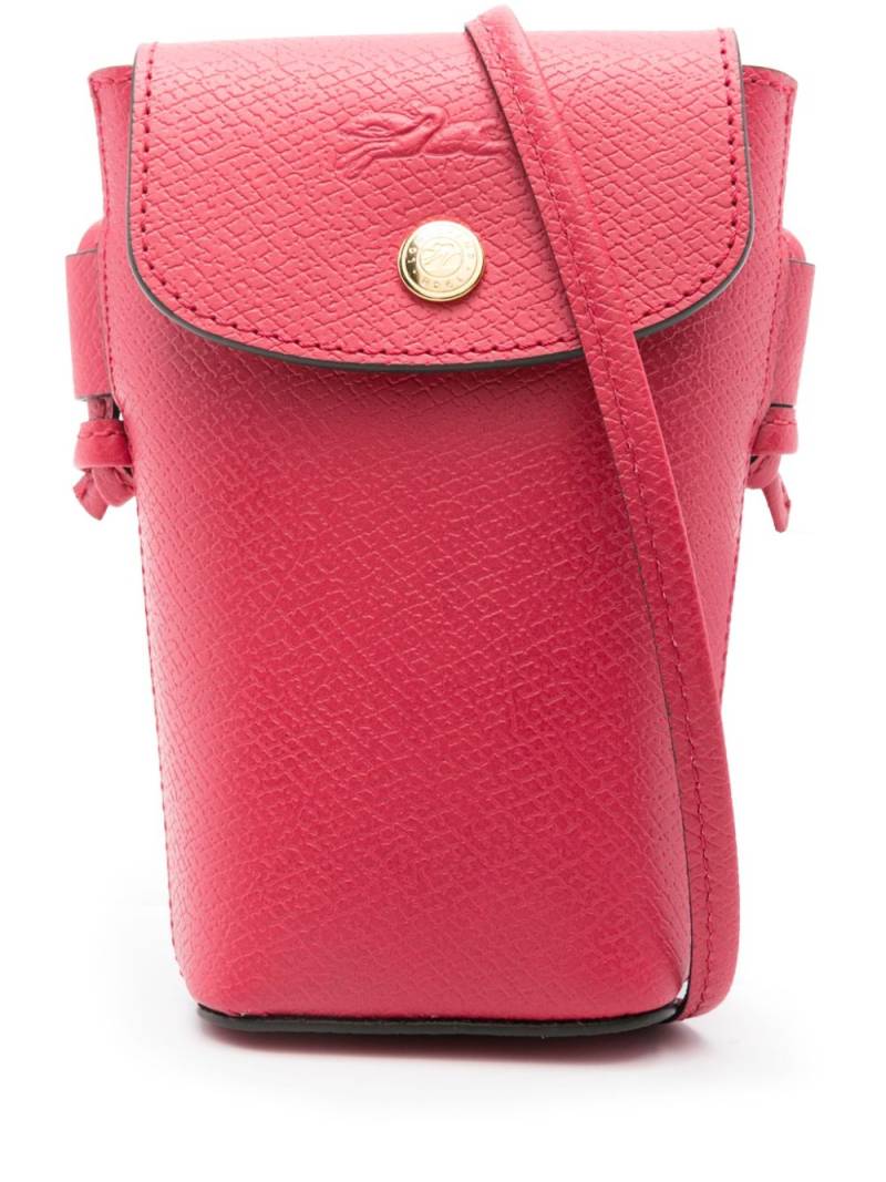 Longchamp Épure phone case - Pink von Longchamp