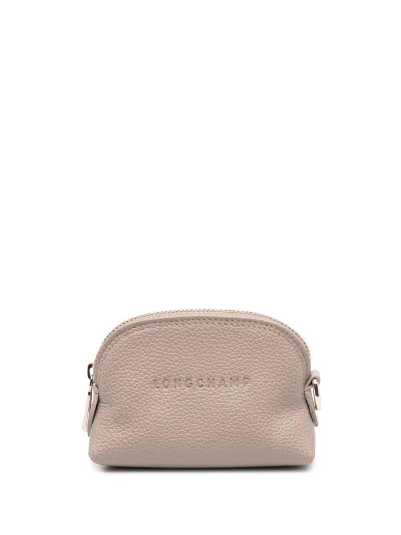 Longchamp Le Foulonné coin purse - Neutrals von Longchamp