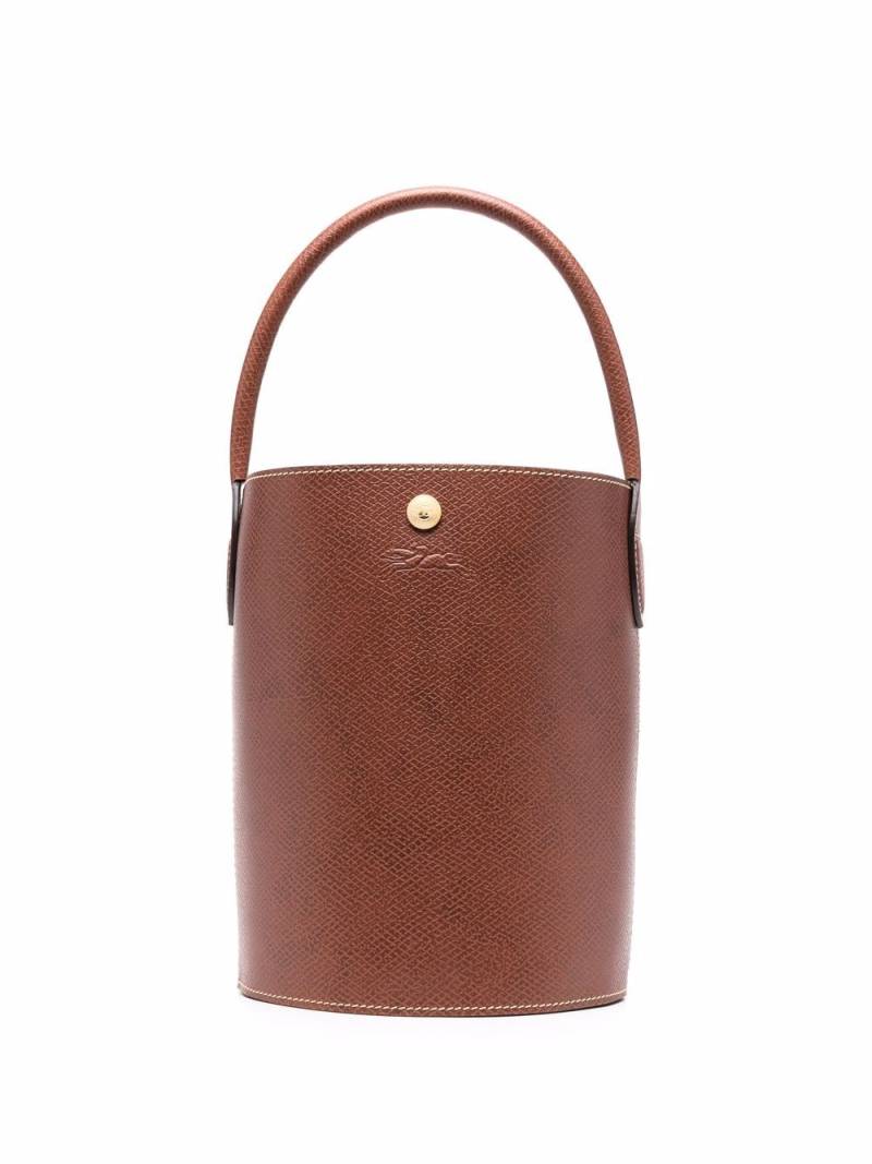 Longchamp Épure bucket bag - Brown von Longchamp