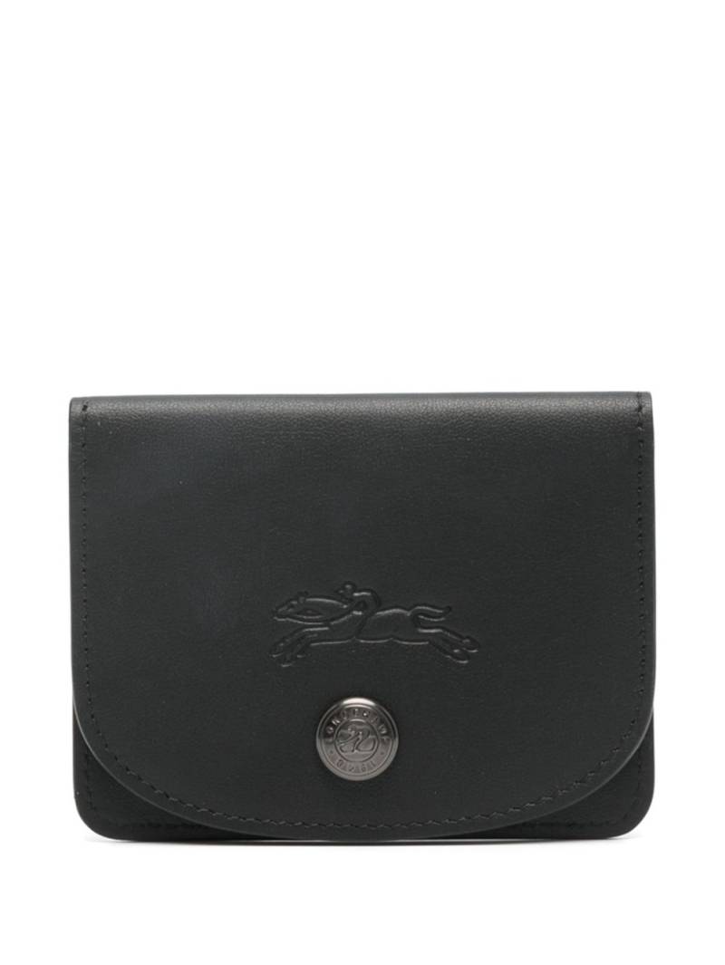 Longchamp Le Pliage Xtra leather card holder - Black von Longchamp