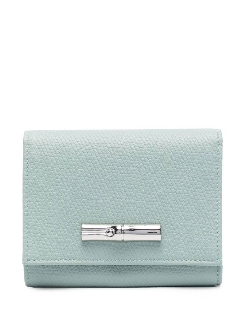 Longchamp Le Roseau wallet - Blue von Longchamp