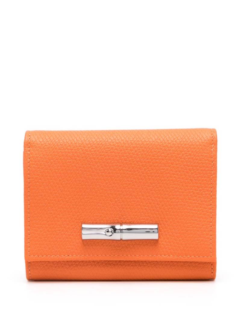 Longchamp Le Roseau wallet - Orange von Longchamp