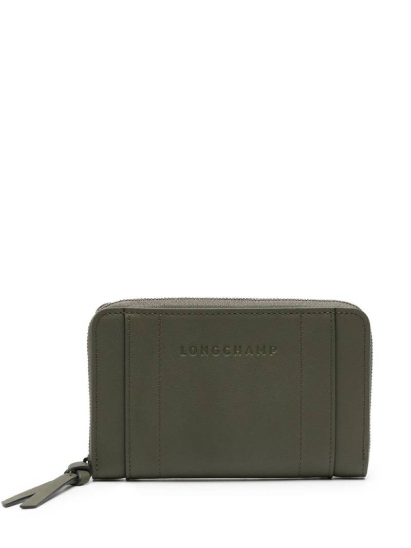 Longchamp Longchamp 3D leather wallet - Green von Longchamp