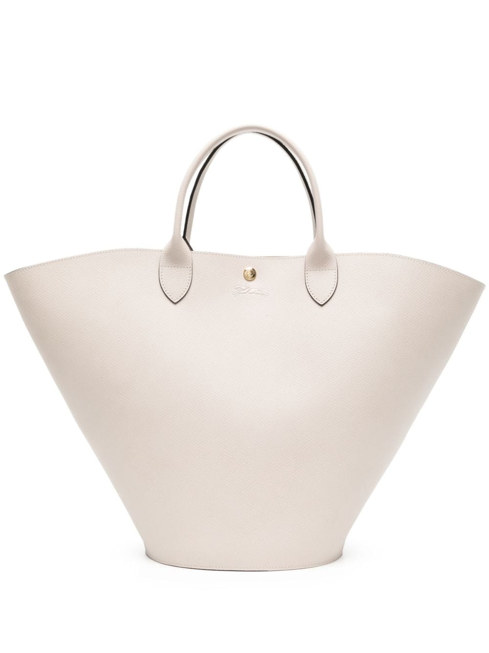 Longchamp XL Épure leather tote bag - Neutrals von Longchamp