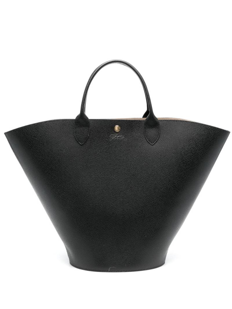 Longchamp extra large Épure tote bag - Black von Longchamp