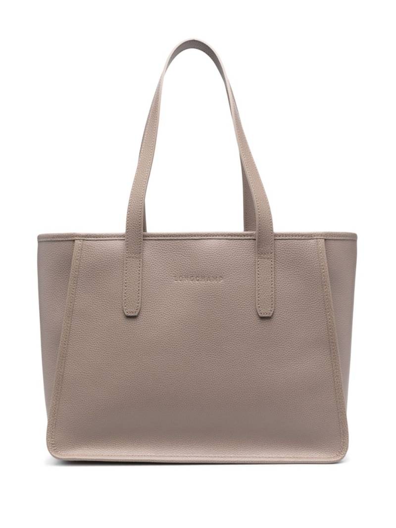 Longchamp large Le Foulonné tote bag - Neutrals von Longchamp