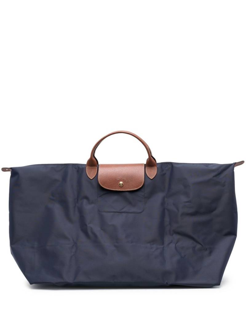 Longchamp large Le Pliage travel bag - Blue von Longchamp