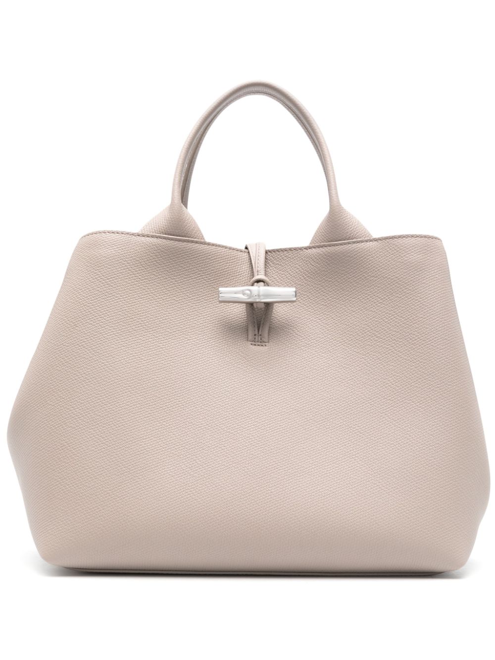 Longchamp large Le Roseau tote bag - Grey von Longchamp