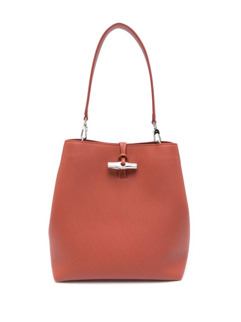 Longchamp medium Le Roseau shoulder bag - Red von Longchamp