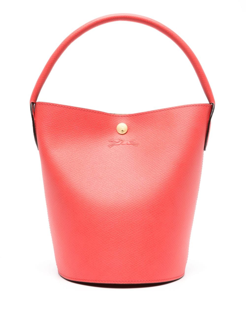 Longchamp small Épure leather bucket bag - Pink von Longchamp