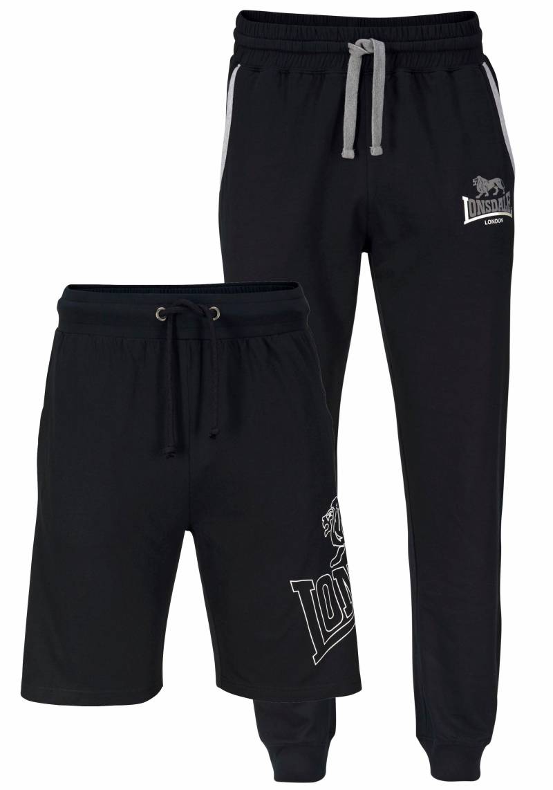 Lonsdale Jogginghose »und Shorts als Set«, (Set), Set: Jogginghose und Shorts von Lonsdale