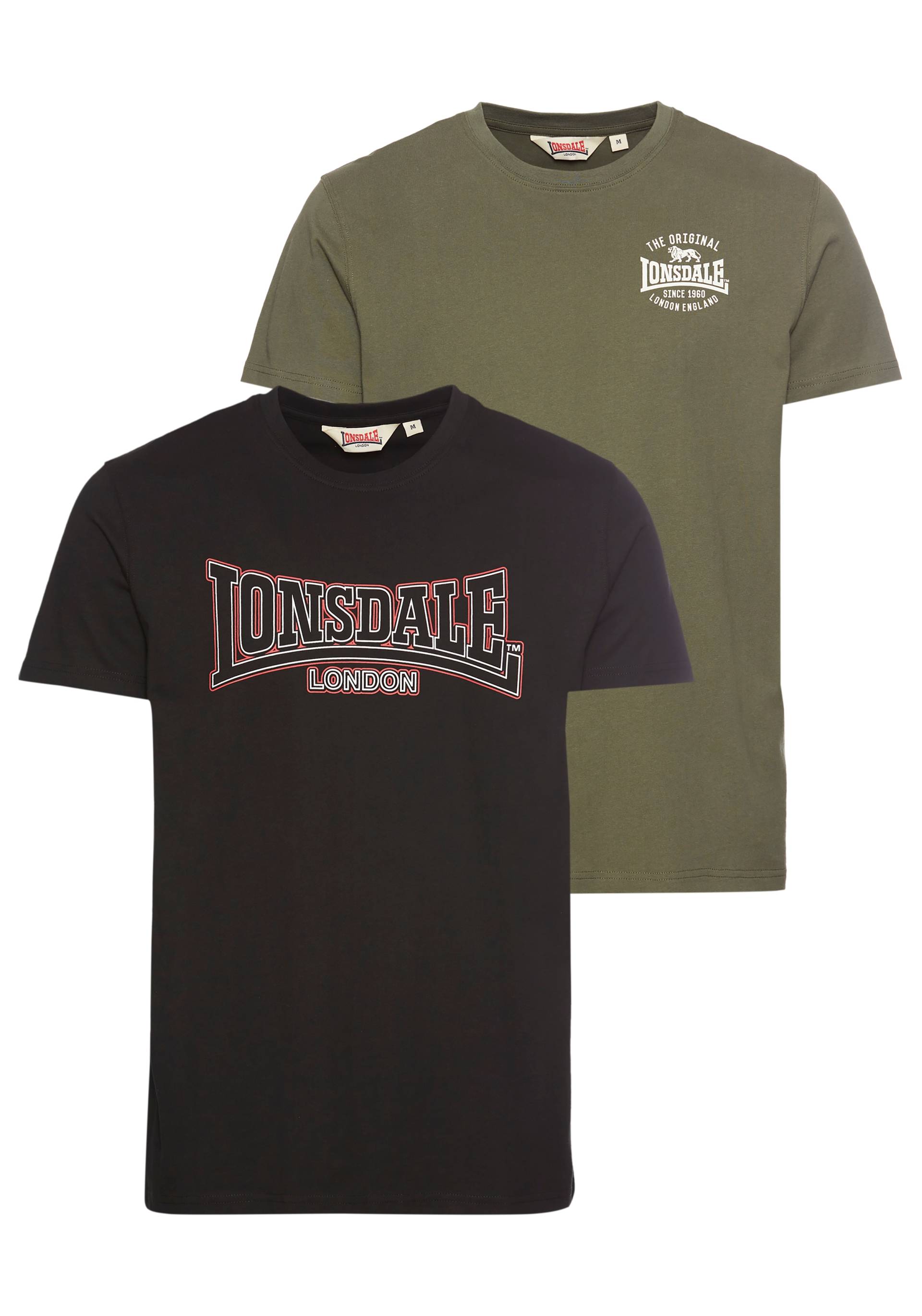 Lonsdale T-Shirt, Doppelpack von Lonsdale