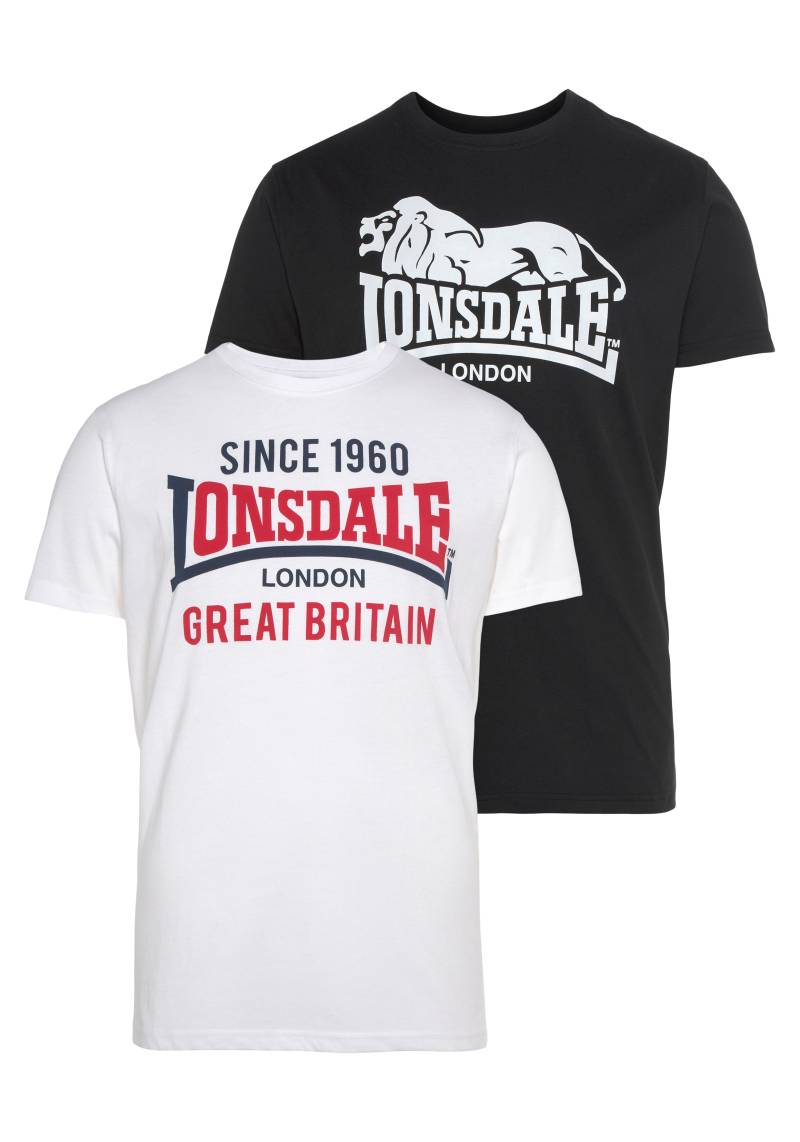 Lonsdale T-Shirt »COLLESSIE«, Doppelpack Lonsdale T-Shirt »COLLESSIE«, Doppelpack von Lonsdale