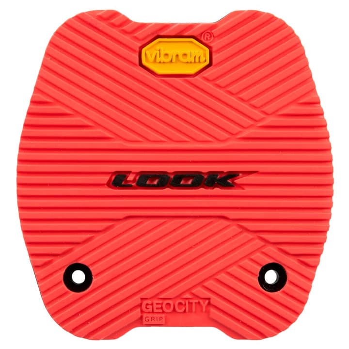 Look Cleat City Grip Schuhplatten rot von Look