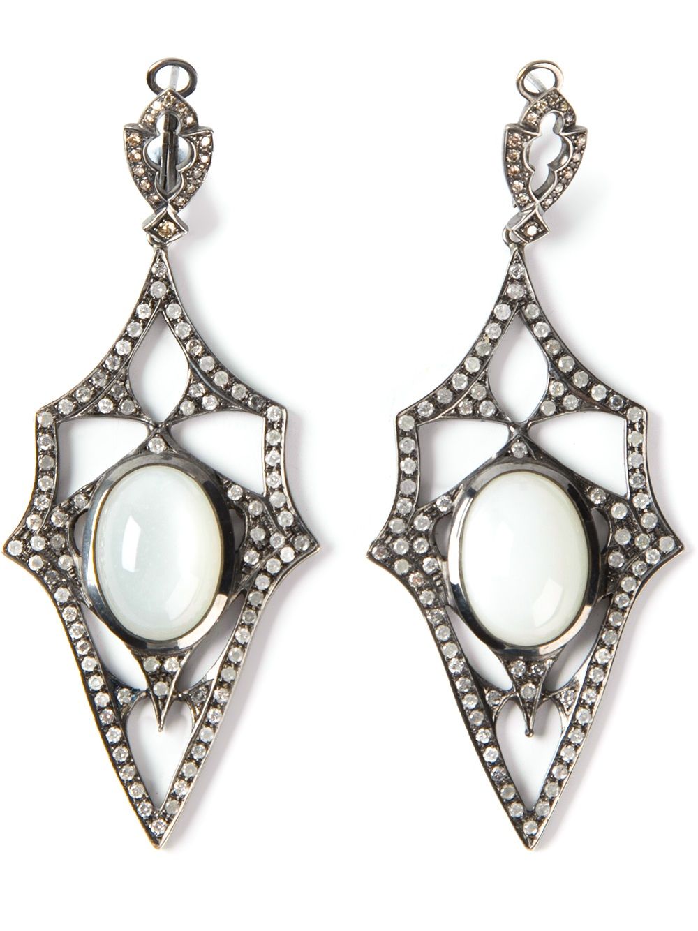 Loree Rodkin 'Kaleidoscope' diamond earrings - Metallic von Loree Rodkin