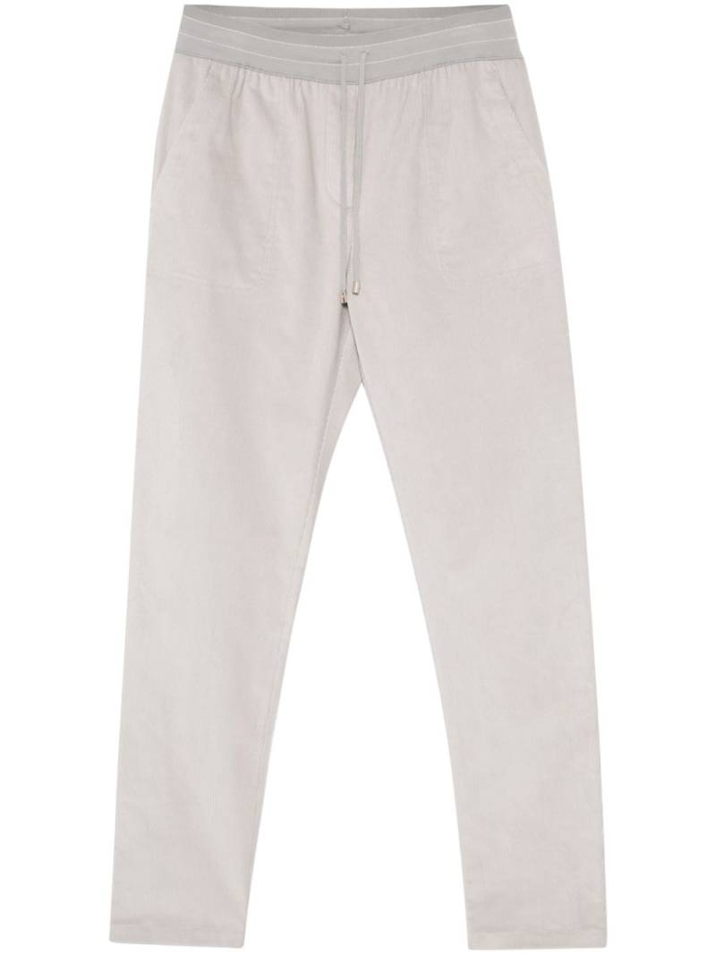 Lorena Antoniazzi corduroy trousers - Grey von Lorena Antoniazzi