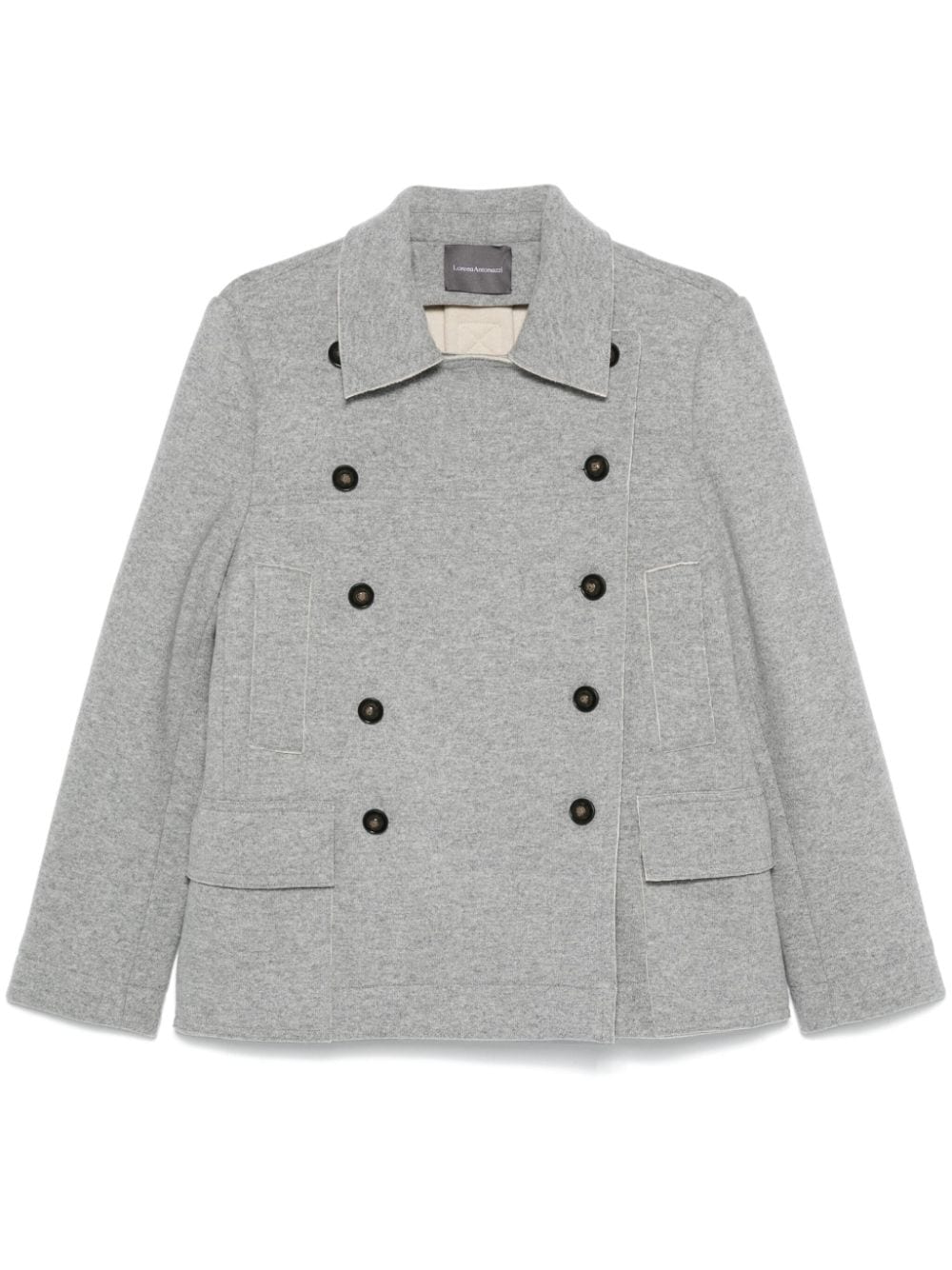 Lorena Antoniazzi double-breasted jacket - Grey von Lorena Antoniazzi