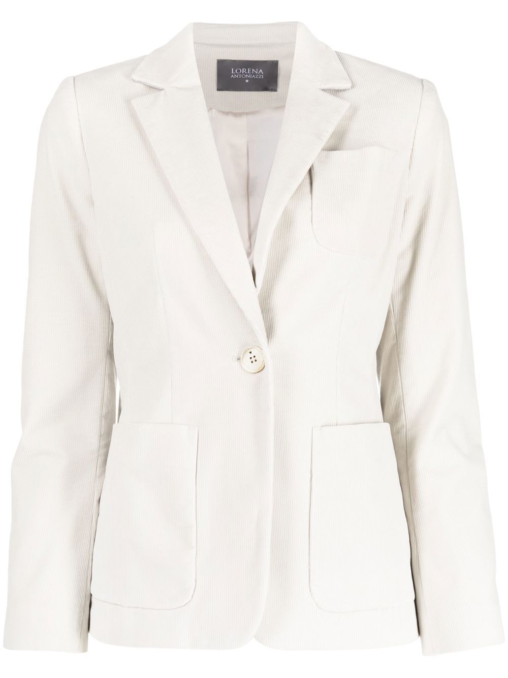 Lorena Antoniazzi single-breasted tailored blazer - Neutrals von Lorena Antoniazzi