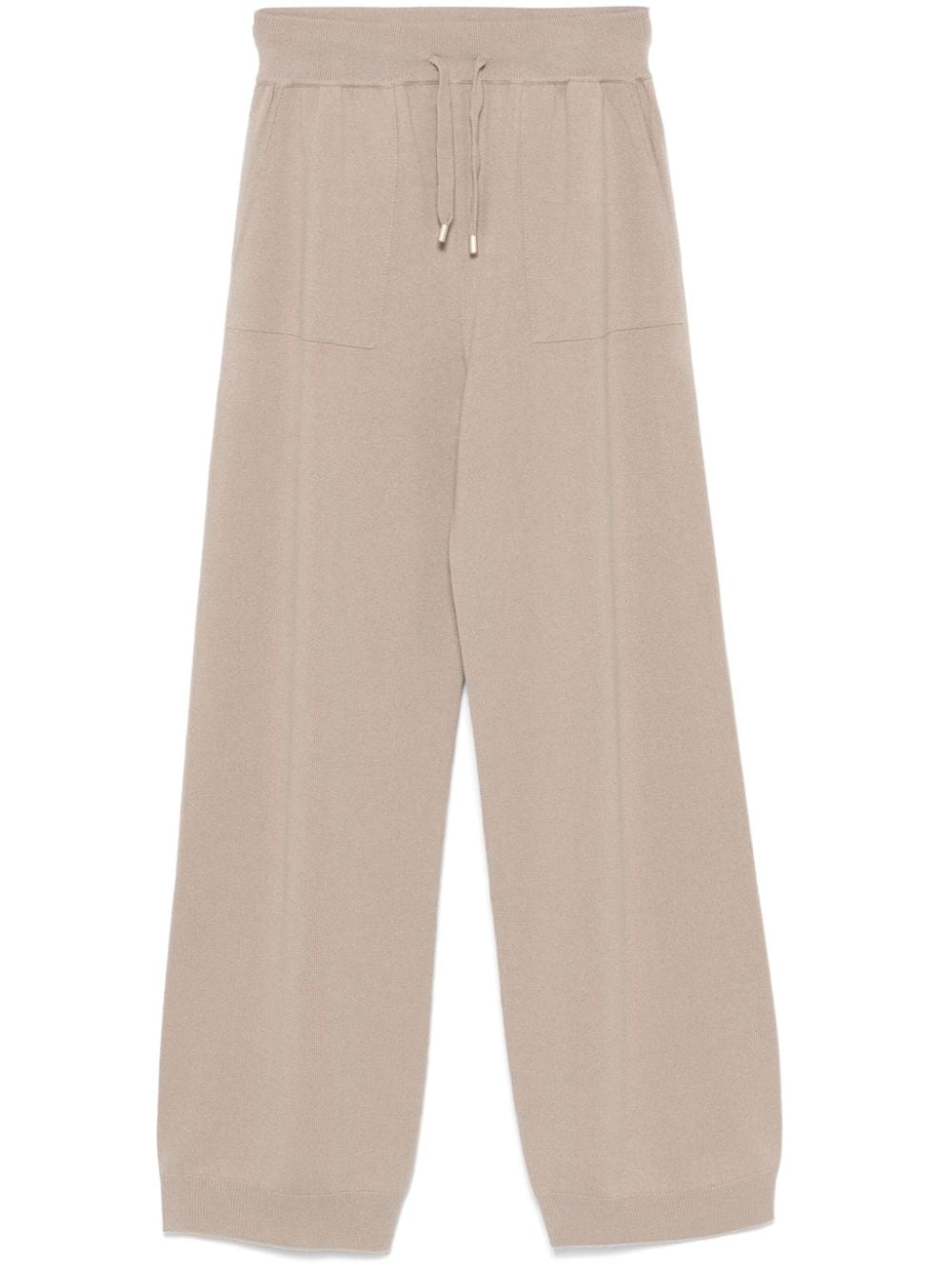 Lorena Antoniazzi straight-leg drawstring sweatpants - Brown von Lorena Antoniazzi