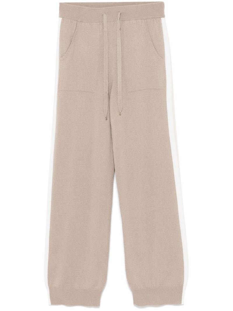 Lorena Antoniazzi straight-leg drawstring sweatpants - Brown von Lorena Antoniazzi