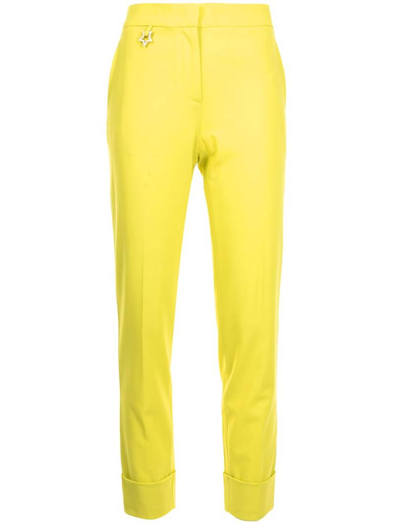 Lorena Antoniazzi straight-leg wool trousers - Yellow von Lorena Antoniazzi