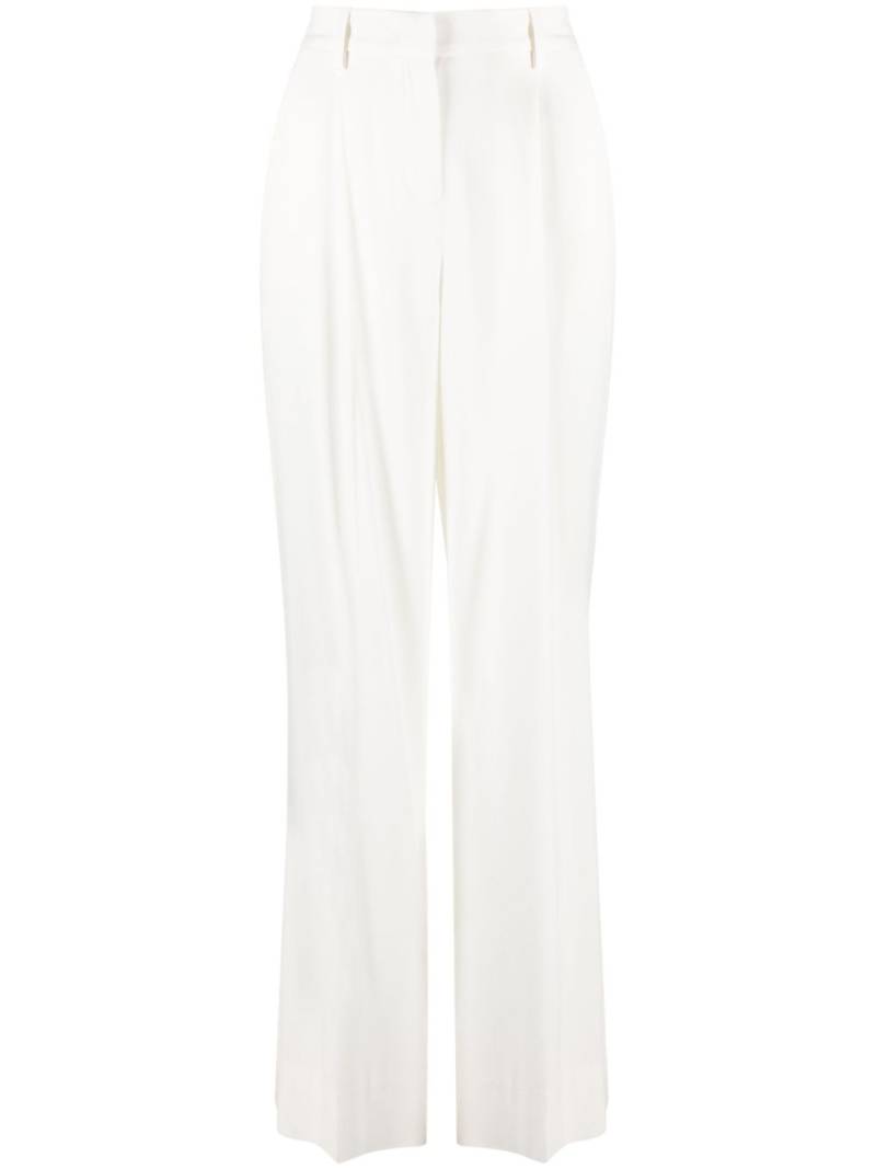 Lorena Antoniazzi wide-leg straight trousers - Neutrals von Lorena Antoniazzi