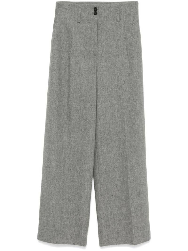 Lorena Antoniazzi wide-leg trousers - Grey von Lorena Antoniazzi