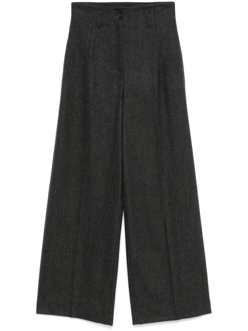 Lorena Antoniazzi wide-leg trousers - Grey von Lorena Antoniazzi