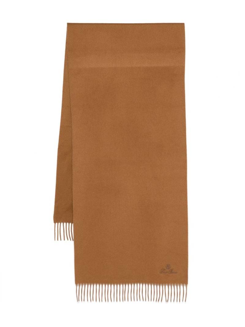 Loro Piana Grand Unita scarf - Brown von Loro Piana