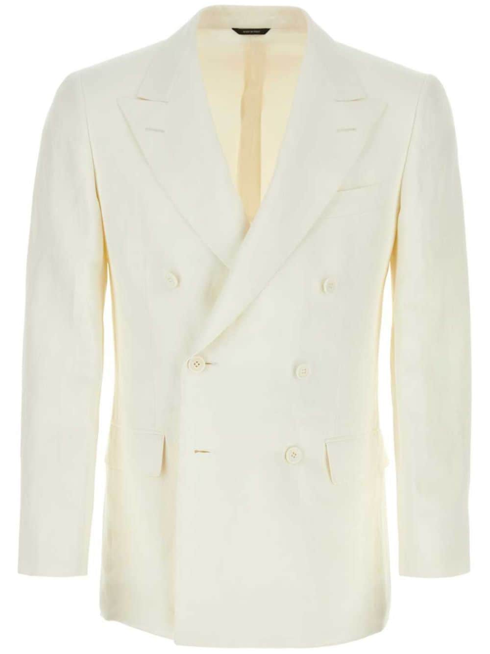 Loro Piana Milano blazer - White von Loro Piana