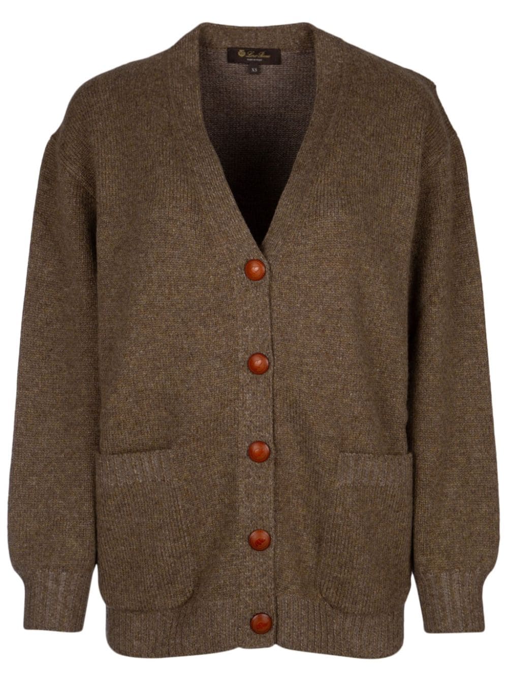 Loro Piana Pastore wool cardigan - Brown von Loro Piana