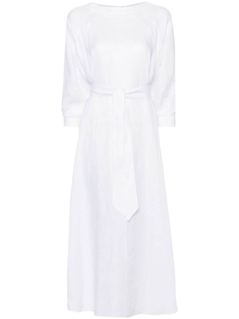 Loro Piana Ruth linen maxi dress - White von Loro Piana